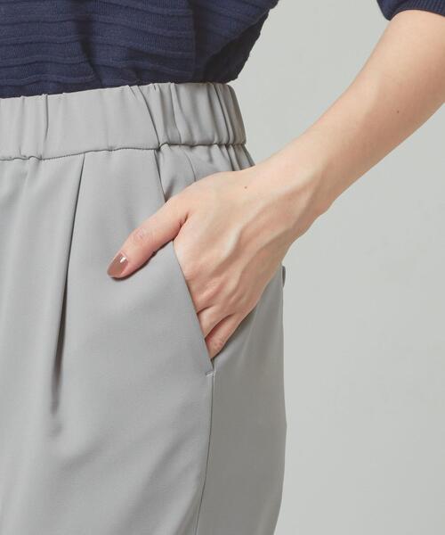 THE STATION STORE(ザ ステーション ストア)の「<closet story>□イージー タック テーパードパンツ -手洗い可能-(その他パンツ・レディース・ライトブルー/ブラック・FREE)」の6枚目の写真
