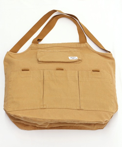 URCH RNA（アーチ アールエヌエー）の「E4766 ２ＷＡＹエプロンバッグ【URCH】（ショルダーバッグ・レディース・ベージュ/ブラウン/オリーブ/グリーン/ライトブラウン/キナリ・FREE）」の10枚目の写真