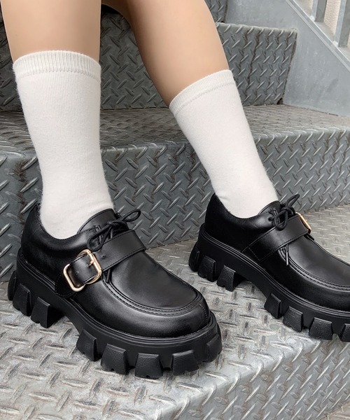 Figments（フィグメンツ）の「ストラップシューズ（その他シューズ・レディース・ブラック・SMALL/MEDIUM）」の3枚目の写真