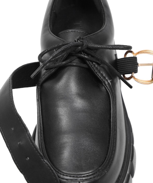 Figments（フィグメンツ）の「ストラップシューズ（その他シューズ・レディース・ブラック・SMALL/MEDIUM）」の8枚目の写真