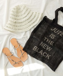 MADEMOISELLE ROPE' | コードストラップフラットサンダル(サンダル)