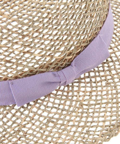 The Virgnia（ザ ヴァージニア）の「【Santelli Francesca】リボンカンカン帽（ハット・レディース・ラベンダー・FREE）」の7枚目の写真