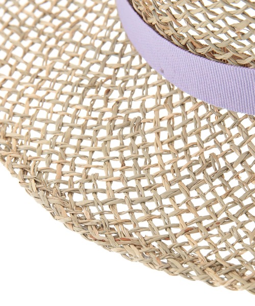 The Virgnia（ザ ヴァージニア）の「【Santelli Francesca】リボンカンカン帽（ハット・レディース・ラベンダー・FREE）」の8枚目の写真