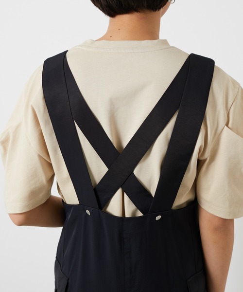 AZUL ENCANTO（アズールエンカント）の「ワークポケットジャンパースカート（ジャンパースカート・レディース・ブラック/カーキ・FREE）」の13枚目の写真