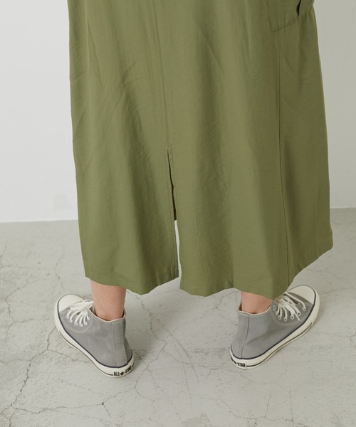 AZUL ENCANTO（アズールエンカント）の「ワークポケットジャンパースカート（ジャンパースカート・レディース・ブラック/カーキ・FREE）」の17枚目の写真