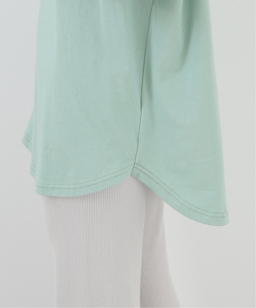 SLOBE IENA（スローブイエナ）の「刺繍ロンTEE【手洗い可能】◆（Tシャツ/カットソー・レディース・サックスブルー/ホワイト/ベージュ・FREE）」の21枚目の写真