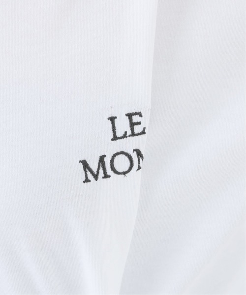 SLOBE IENA（スローブイエナ）の「刺繍ロンTEE【手洗い可能】◆（Tシャツ/カットソー・レディース・サックスブルー/ホワイト/ベージュ・FREE）」の5枚目の写真