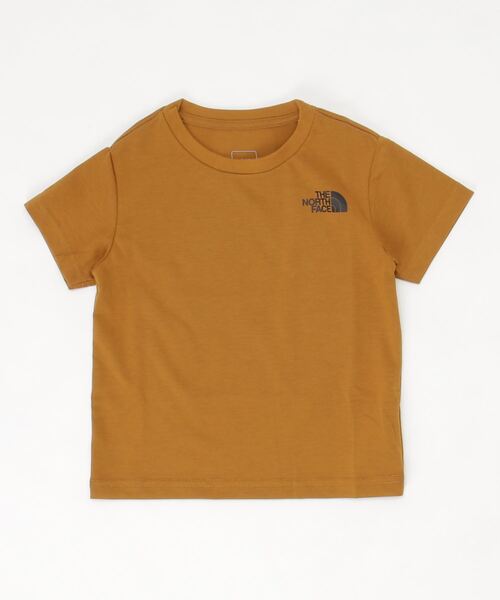 THE NORTH FACE（ザノースフェイス）の「ザ ノース フェイス THE NORTH FACE S/S Square Logo Tee(ショートスリーブスクエアロゴティー)（Tシャツ/カットソー・キッズ・ホワイト/ブラック/ブラウン/ピンク・110cm/100cm/120cm/130cm/140cm/150cm）」の3枚目の写真