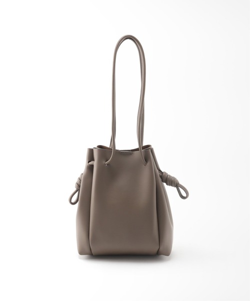 Simplicite（サンプリシテ）の「サイドノットショルダーBAG（ショルダーバッグ・レディース・ブラック/ブラウン系その他/ホワイト・FREE）」の3枚目の写真