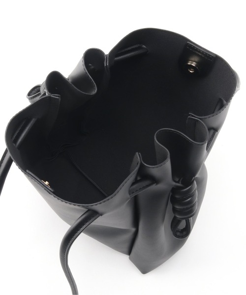 Simplicite（サンプリシテ）の「サイドノットショルダーBAG（ショルダーバッグ・レディース・ブラック/ブラウン系その他/ホワイト・FREE）」の13枚目の写真