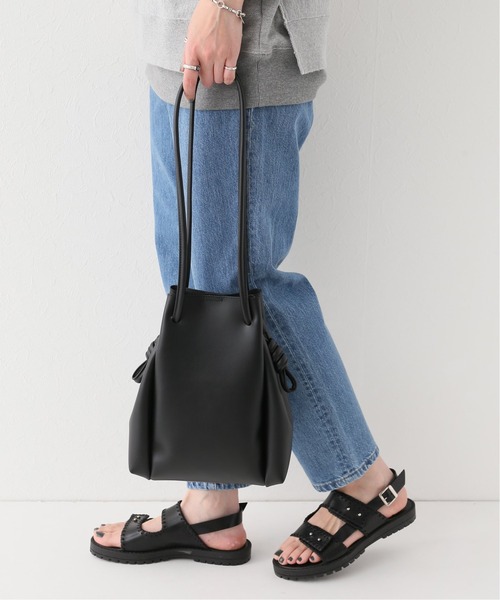 Simplicite（サンプリシテ）の「サイドノットショルダーBAG（ショルダーバッグ・レディース・ブラック/ブラウン系その他/ホワイト・FREE）」の6枚目の写真