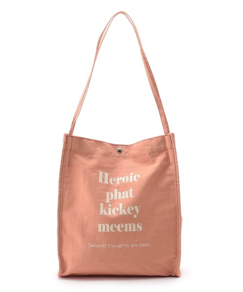 DRESKIP(ドレスキップ)の「◆つまみハンドルトート(トートバッグ・レディース・アイボリー/ベージュ/ブラック/ピンク系・00)」の4枚目の写真