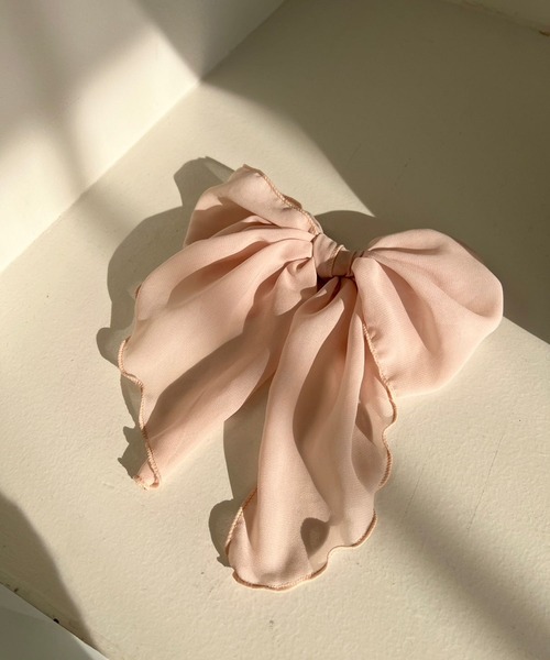 Me%（ミィパーセント）の「BIGリボンクリップ（バレッタ/ヘアクリップ・レディース・チャコールグレー/ブラック/ダークブラウン/ベージュ/ホワイト/ブラウン/ホワイト系その他/ピンク系その他/ブルー系その他・FREE）」の15枚目の写真