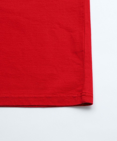 X-girl（エックスガール）の「SPIN LOGO S/S TEE（Tシャツ/カットソー・レディース・ブラック/ブルー/ホワイト/レッド・M/S/XL/L）」の12枚目の写真