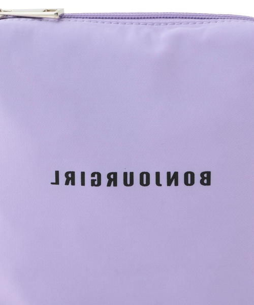 Bonjour Girl（ボンジュールガール）の「【Bonjour Girl/ボンジュールガール】】メッシュ×ナイロンミニバッグ（ハンドバッグ・レディース・ブラック/シルバー・FREE）」の8枚目の写真