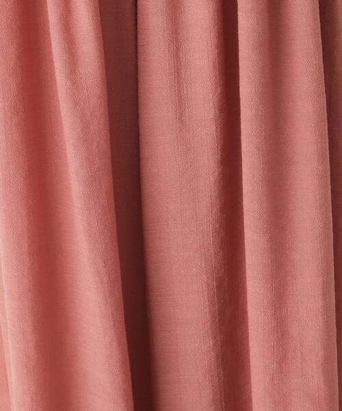 pink adobe（ピンクアドベ）の「◆【S-3L】レーヨン混スラブスカーチョ（その他パンツ・レディース・ブラック/イエロー/オレンジ/グリーン/ライトベージュ・44/40/38/36/42）」の12枚目の写真