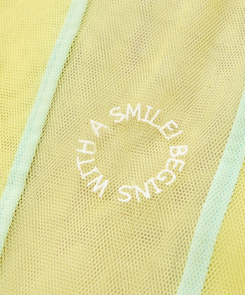 PUAL CE CIN(ピュアルセシン)の「【odds】ロゴ刺繍メッシュBAG(ショルダーバッグ・レディース・ホワイト/パープル/イエロー・FREE)」の14枚目の写真