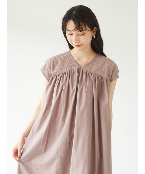 Sugar spoon（シュガースプーン）の「・SUGAR SPOON レースキリカエフレンチワンピース＊（ワンピース・レディース・ブラック/オフホワイト/ミント/モカ・FREE）」の7枚目の写真