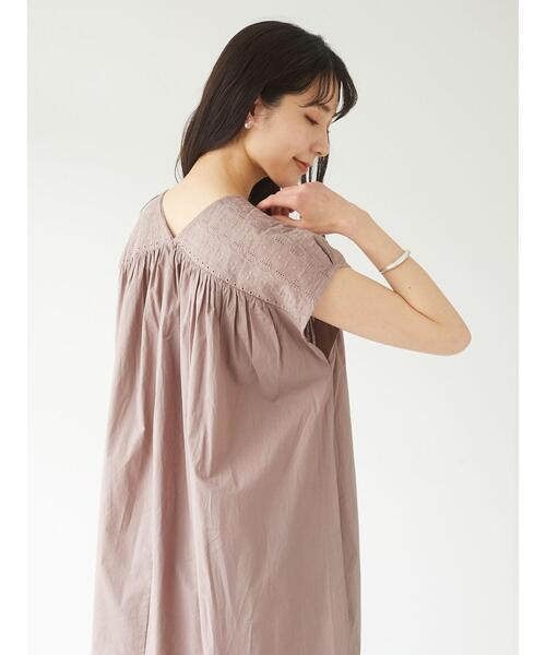 Sugar spoon（シュガースプーン）の「・SUGAR SPOON レースキリカエフレンチワンピース＊（ワンピース・レディース・ブラック/オフホワイト/ミント/モカ・FREE）」の8枚目の写真