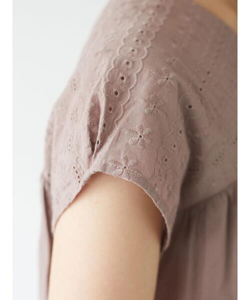 Sugar spoon（シュガースプーン）の「・SUGAR SPOON レースキリカエフレンチワンピース＊（ワンピース・レディース・ブラック/オフホワイト/ミント/モカ・FREE）」の11枚目の写真