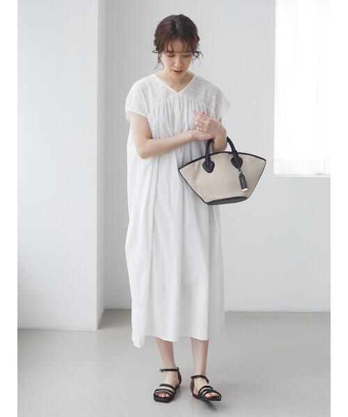 Sugar spoon（シュガースプーン）の「・SUGAR SPOON レースキリカエフレンチワンピース＊（ワンピース・レディース・ブラック/オフホワイト/ミント/モカ・FREE）」の16枚目の写真