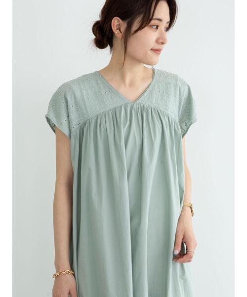 Sugar spoon（シュガースプーン）の「・SUGAR SPOON レースキリカエフレンチワンピース＊（ワンピース・レディース・ブラック/オフホワイト/ミント/モカ・FREE）」の18枚目の写真