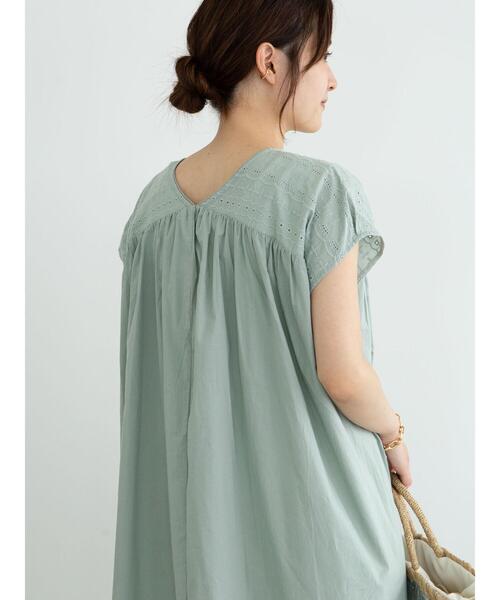 Sugar spoon（シュガースプーン）の「・SUGAR SPOON レースキリカエフレンチワンピース＊（ワンピース・レディース・ブラック/オフホワイト/ミント/モカ・FREE）」の20枚目の写真