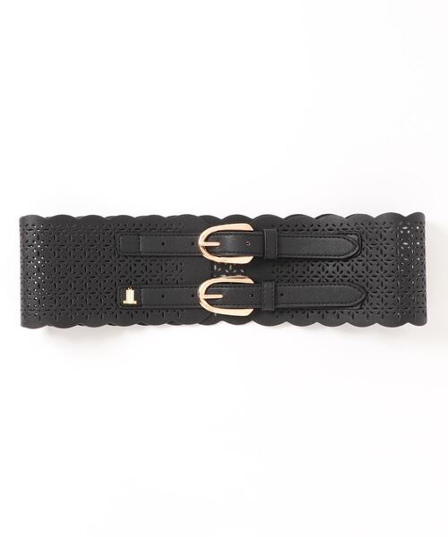 Bleu ランバンオンブルー のファッション En Lanvin フラワーカッティングコルセットベルト ネックレス アクセサリー ネックレス Lanvin