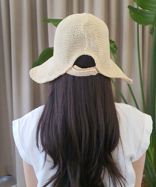 CEMONEMO（セモネモ）の「【韓国トレンド】 バイザー風 ペーパーハット（ハット・レディース・その他1/その他2/その他3/その他4/その他5/その他6・FREE）」の22枚目の写真