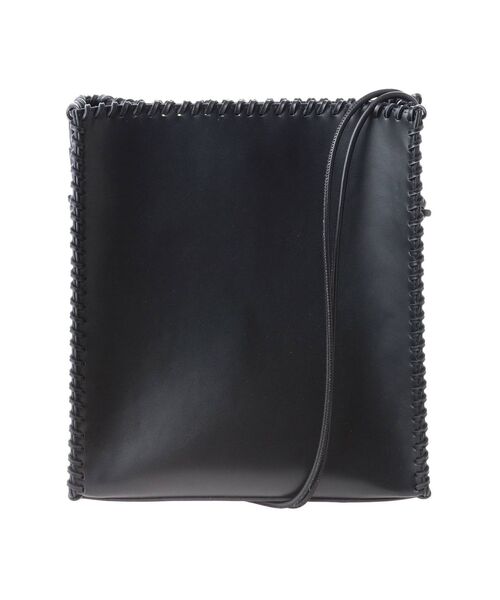 Ungrid（アングリッド）の「フェイクレザースクエアショルダーバッグ（ハンドバッグ・レディース・ブラック/オフホワイト・FREE）」の16枚目の写真