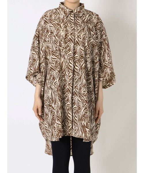 jouetie（ジュエティ）の「スーパーBIGシャツ（シャツ/ブラウス・レディース・ブラック/ピンク/その他1・MEDIUM）」の9枚目の写真