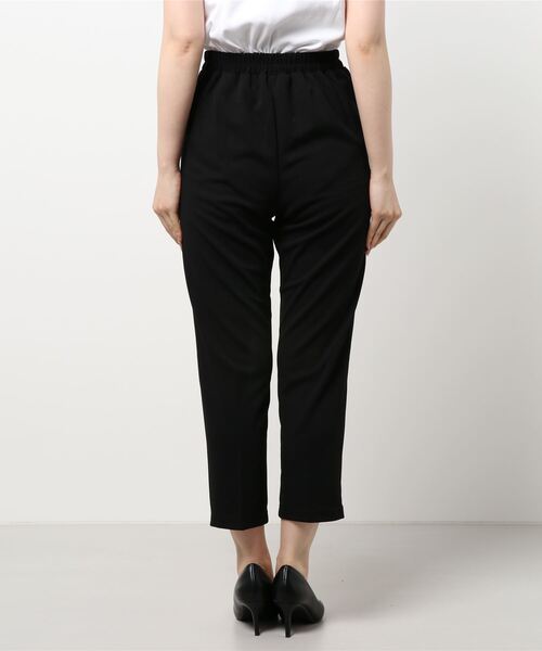 coca（coca）（コカ）の「カットジョーゼットセンターシームテーパードパンツ（その他パンツ・レディース・ブラック/ベージュ/ブラウン/ラベンダー・M/L）」の6枚目の写真