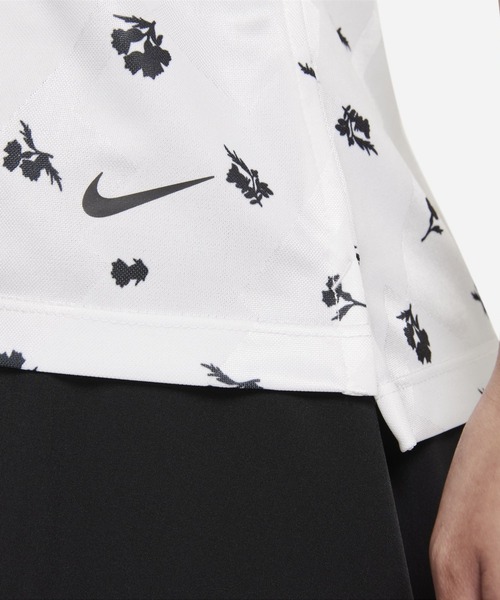 NIKE（ナイキ）の「ナイキ Dri-FIT ビクトリー ウィメンズ ゴルフポロ / NIKE（ポロシャツ・レディース・ホワイト/グリーン系その他2・L/M/2XL/S/XL/XS）」の13枚目の写真