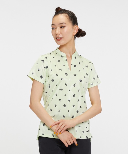 NIKE（ナイキ）の「ナイキ Dri-FIT ビクトリー ウィメンズ ゴルフポロ / NIKE（ポロシャツ・レディース・ホワイト/グリーン系その他2・L/M/2XL/S/XL/XS）」の21枚目の写真