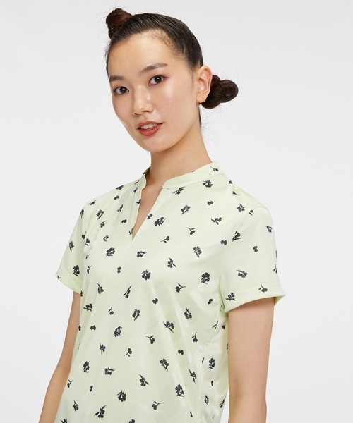 NIKE（ナイキ）の「ナイキ Dri-FIT ビクトリー ウィメンズ ゴルフポロ / NIKE（ポロシャツ・レディース・ホワイト/グリーン系その他2・L/M/2XL/S/XL/XS）」の22枚目の写真