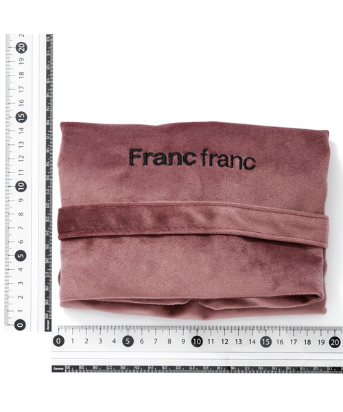 Francfranc(フランフラン)の「ロゴ トートバッグ ベロア S ブラウン(トートバッグ・レディース・ブラウン・FREE)」の5枚目の写真