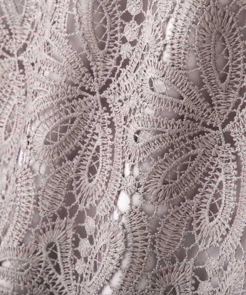 PROPORTION BODY DRESSING（プロポーションボディドレッシング）の「ハイウエストレースタイトスカート / 1211220802（スカート・レディース・グレー/ピンク/ブルー系その他・SMALL/MEDIUM）」の7枚目の写真