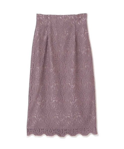 PROPORTION BODY DRESSING（プロポーションボディドレッシング）の「ハイウエストレースタイトスカート / 1211220802（スカート・レディース・グレー/ピンク/ブルー系その他・SMALL/MEDIUM）」の8枚目の写真