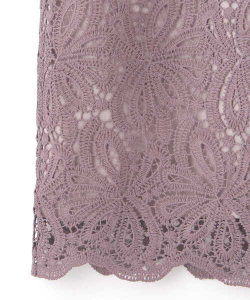 PROPORTION BODY DRESSING（プロポーションボディドレッシング）の「ハイウエストレースタイトスカート / 1211220802（スカート・レディース・グレー/ピンク/ブルー系その他・SMALL/MEDIUM）」の15枚目の写真