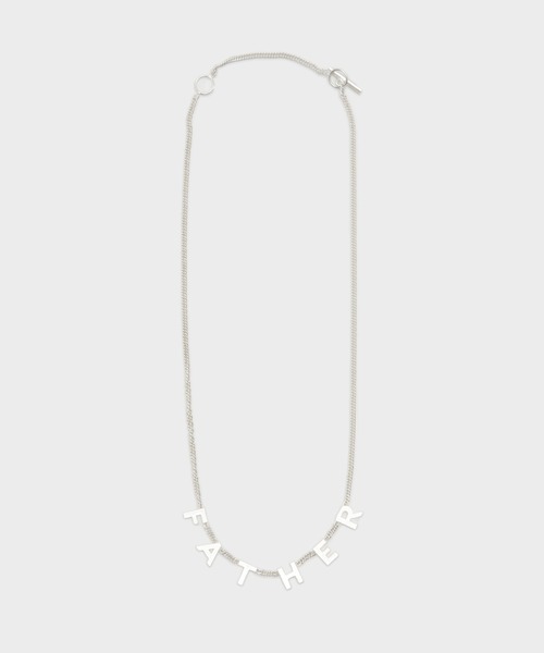 LETTERING NECKLACE 2