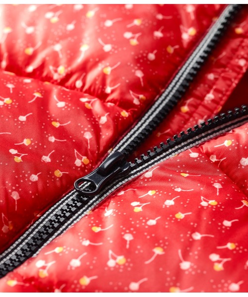 PETIT BATEAU（プチバトー）の「耳付きフード中綿入りジャケット（その他アウター・キッズ・レッド・24MONTH/18MONTH）」の4枚目の写真