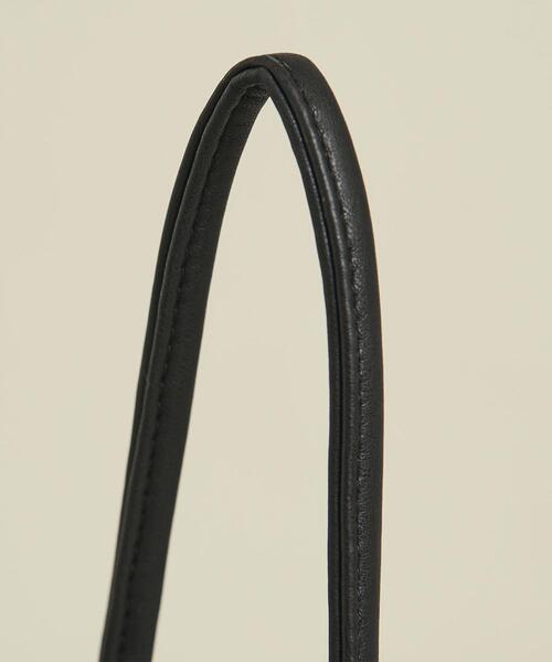 BEAUTY&YOUTH UNITED ARROWS(ビューティーアンドユースユナイテッドアローズ)の「BY プクトライアングルショルダーバッグ -2WAY- ∴ ◆(ショルダーバッグ・レディース・ブラック/マスタード/ケリー・FREE)」の18枚目の写真