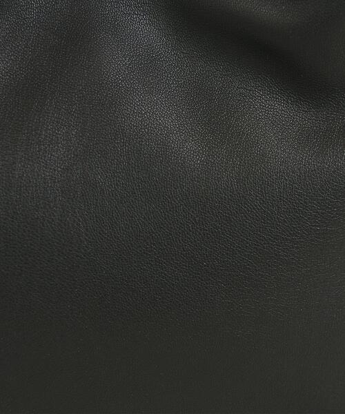 BEAUTY&YOUTH UNITED ARROWS(ビューティーアンドユースユナイテッドアローズ)の「BY プクトライアングルショルダーバッグ -2WAY- ∴ ◆(ショルダーバッグ・レディース・ブラック/マスタード/ケリー・FREE)」の8枚目の写真