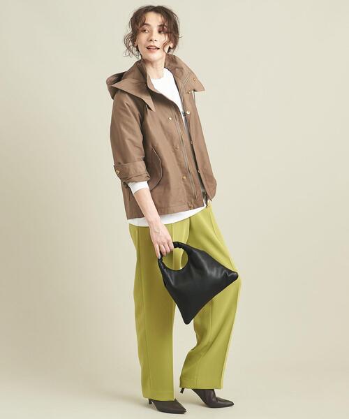 BEAUTY&YOUTH UNITED ARROWS(ビューティーアンドユースユナイテッドアローズ)の「BY プクトライアングルショルダーバッグ -2WAY- ∴ ◆(ショルダーバッグ・レディース・ブラック/マスタード/ケリー・FREE)」の17枚目の写真