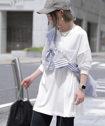 n'OrLABEL | 『ポケットゆるロンT』(Tシャツ/カットソー)