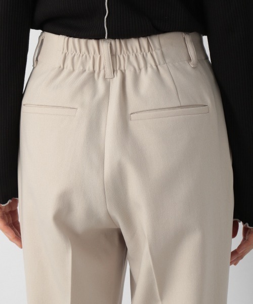 LOWRYS FARM（ローリーズファーム）の「メランジフロントスリットパンツ　214870（その他パンツ・レディース・ブラック/ダークブラウン/オフホワイト/レッド・MEDIUM/LARGE）」の9枚目の写真