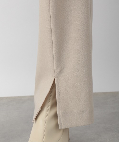 LOWRYS FARM（ローリーズファーム）の「メランジフロントスリットパンツ　214870（その他パンツ・レディース・ブラック/ダークブラウン/オフホワイト/レッド・MEDIUM/LARGE）」の12枚目の写真