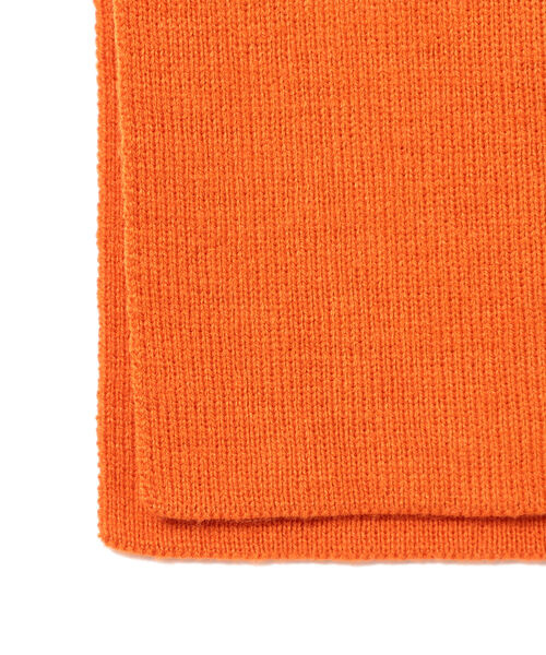 BEAMS BOY(ビームスボーイ)の「BEAMS BOY / リブ タートルネック ウォーマー(ネックウォーマー/スヌード・レディース・オレンジ/オリーブ/グレー・ONE SIZE)」の15枚目の写真