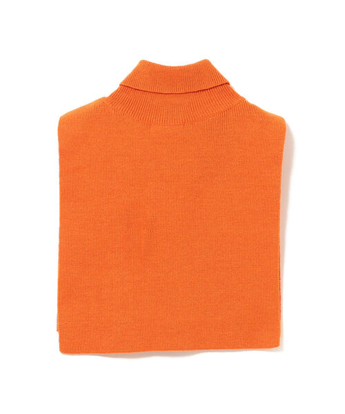 BEAMS BOY(ビームスボーイ)の「BEAMS BOY / リブ タートルネック ウォーマー(ネックウォーマー/スヌード・レディース・オレンジ/オリーブ/グレー・ONE SIZE)」の16枚目の写真