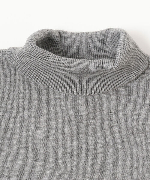 BEAMS BOY(ビームスボーイ)の「BEAMS BOY / リブ タートルネック ウォーマー(ネックウォーマー/スヌード・レディース・オレンジ/オリーブ/グレー・ONE SIZE)」の18枚目の写真